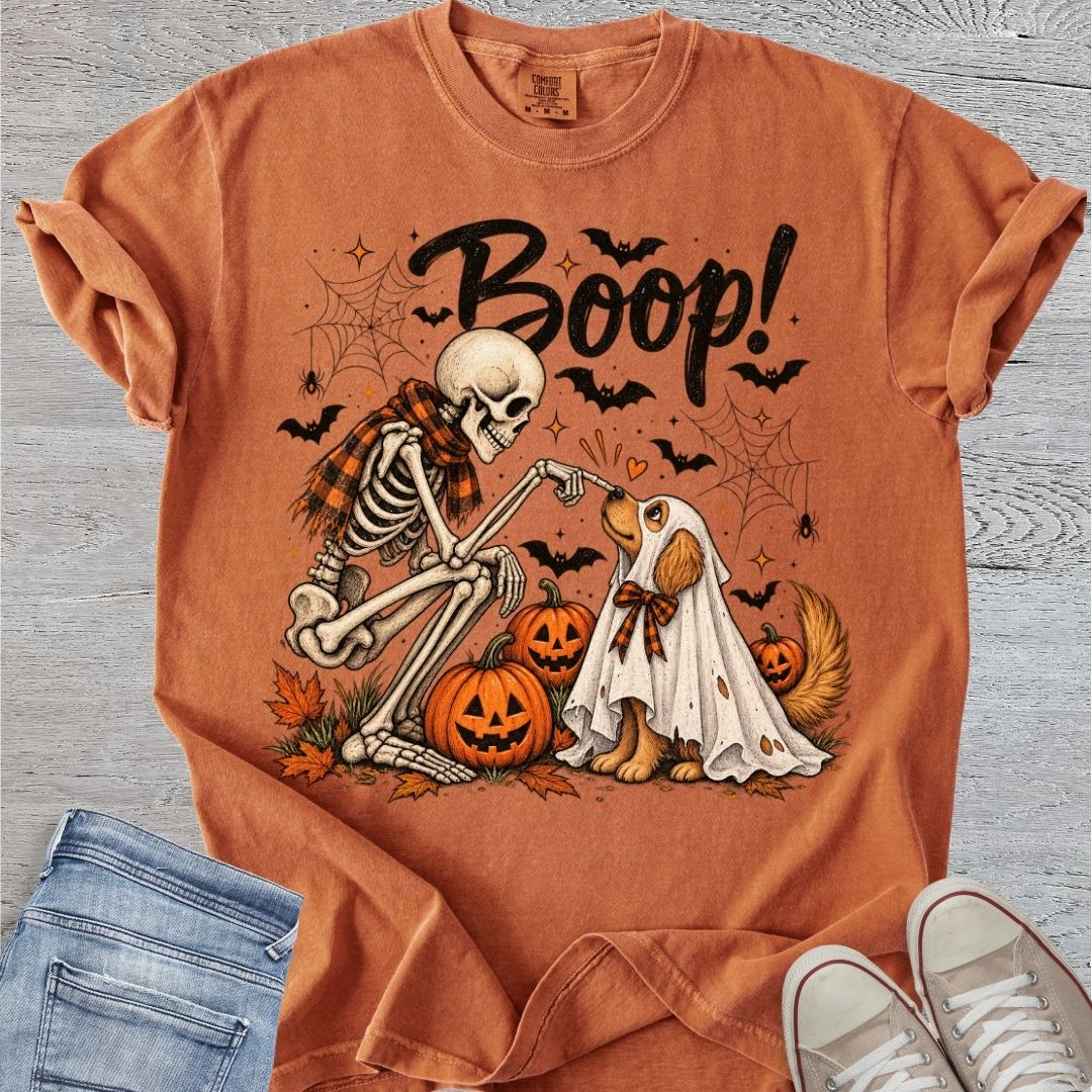 Skeleton Boop Premium Tee