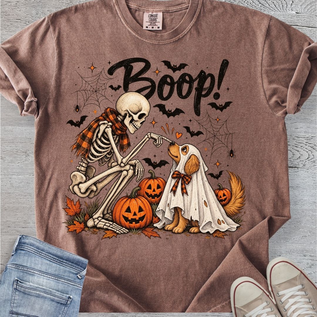 Skeleton Boop Premium Tee