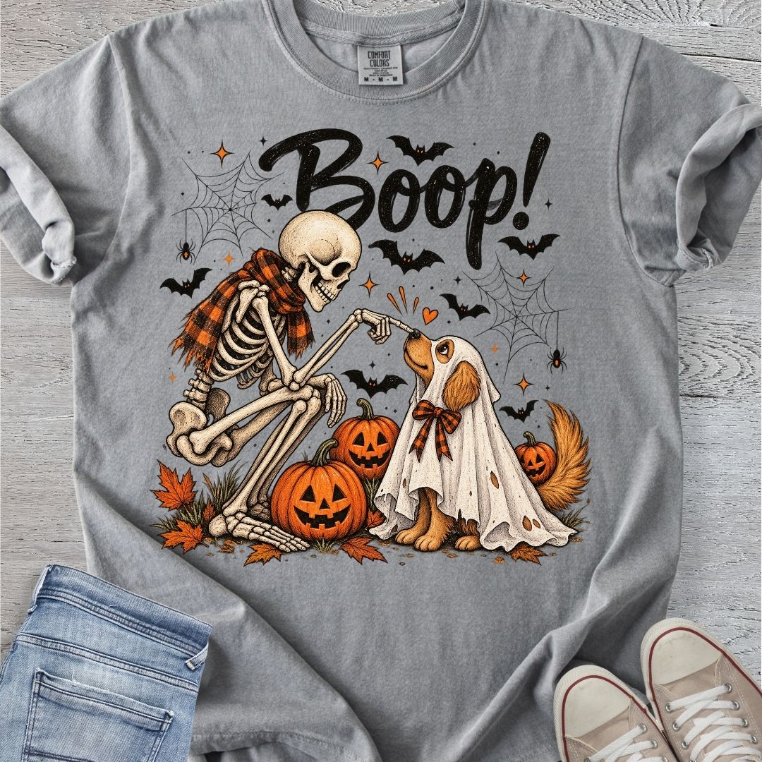 Skeleton Boop Premium Tee