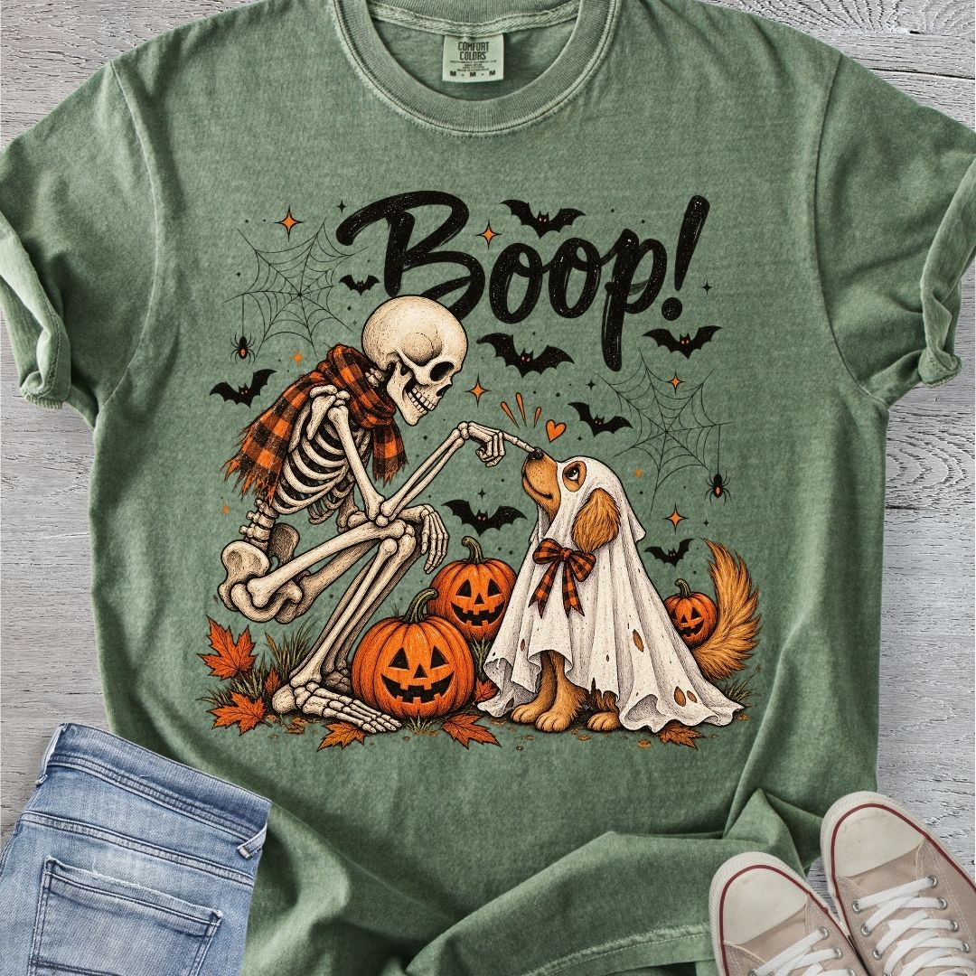 Skeleton Boop Premium Tee