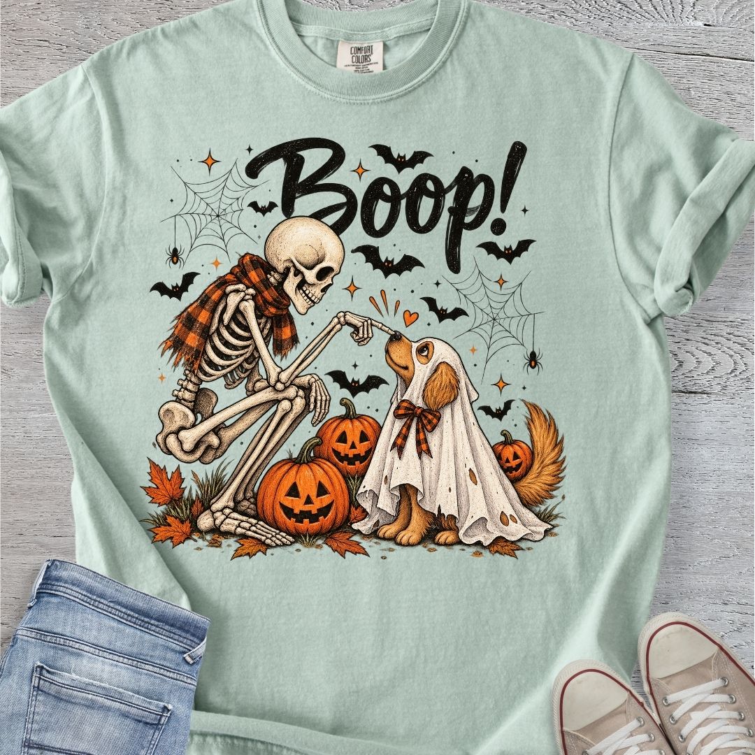 Skeleton Boop Premium Tee