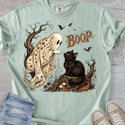 Ghost & Cat Premium Tee