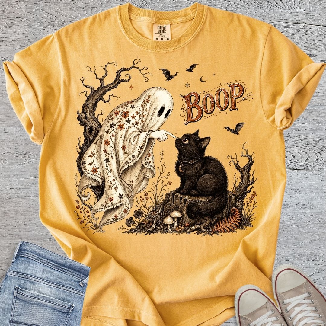 Ghost & Cat Premium Tee