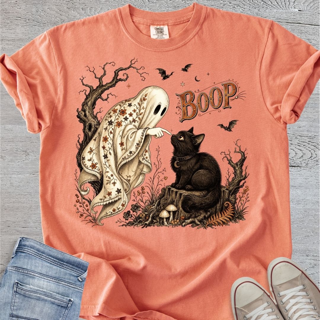 Ghost & Cat Premium Tee