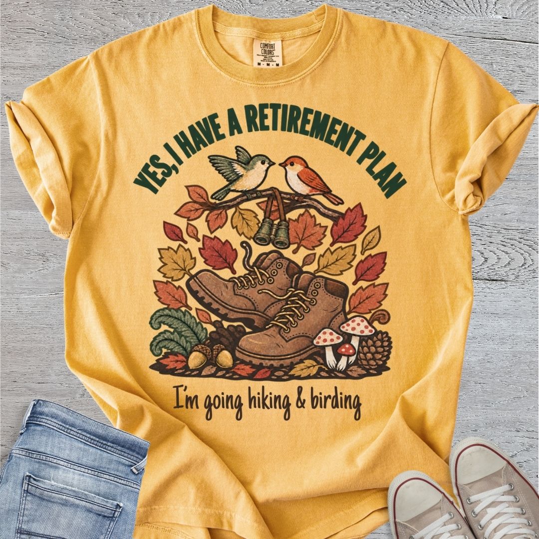 Birding & Hiking Premium Tee