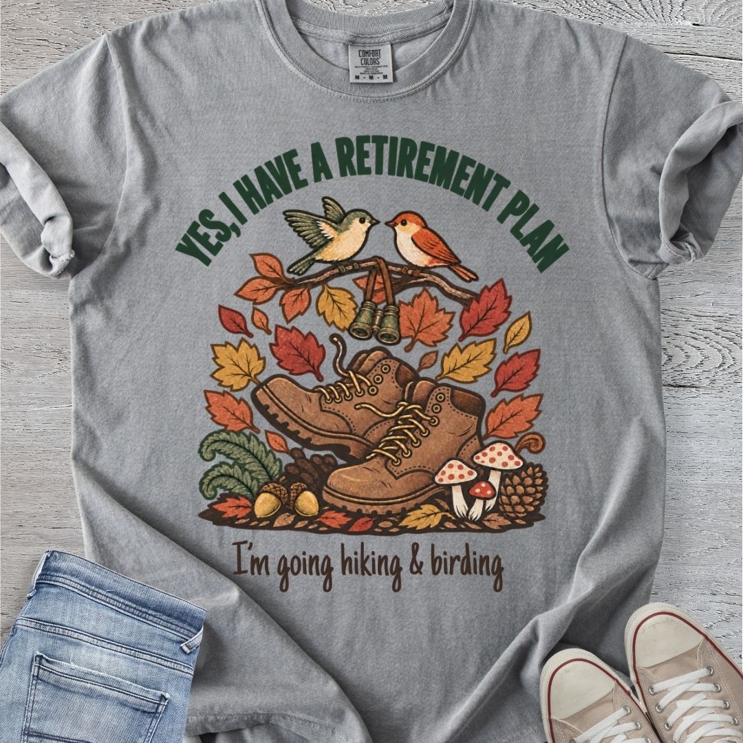 Birding & Hiking Premium Tee
