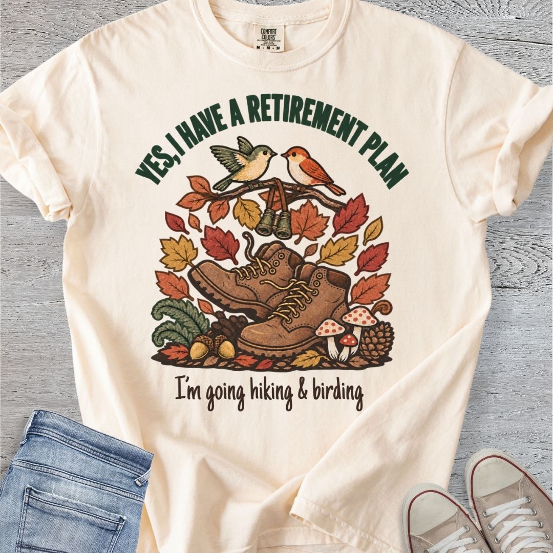 Birding & Hiking Premium Tee