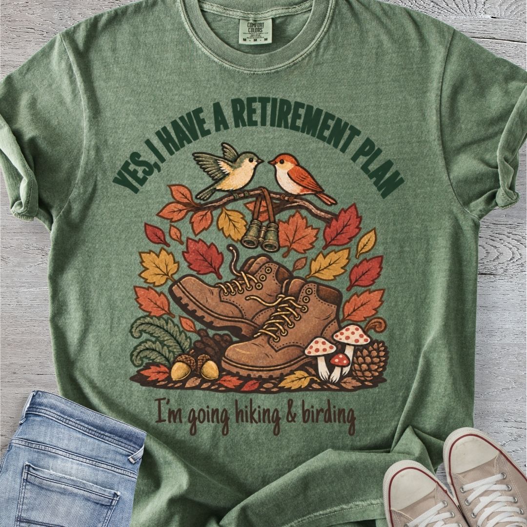 Birding & Hiking Premium Tee