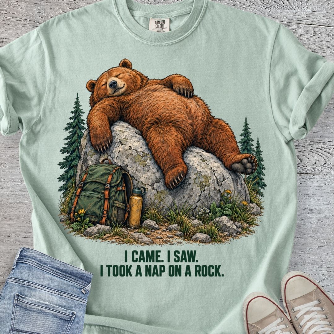 Nap on a Rock Premium Tee