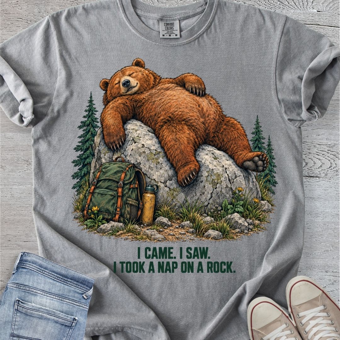 Nap on a Rock Premium Tee