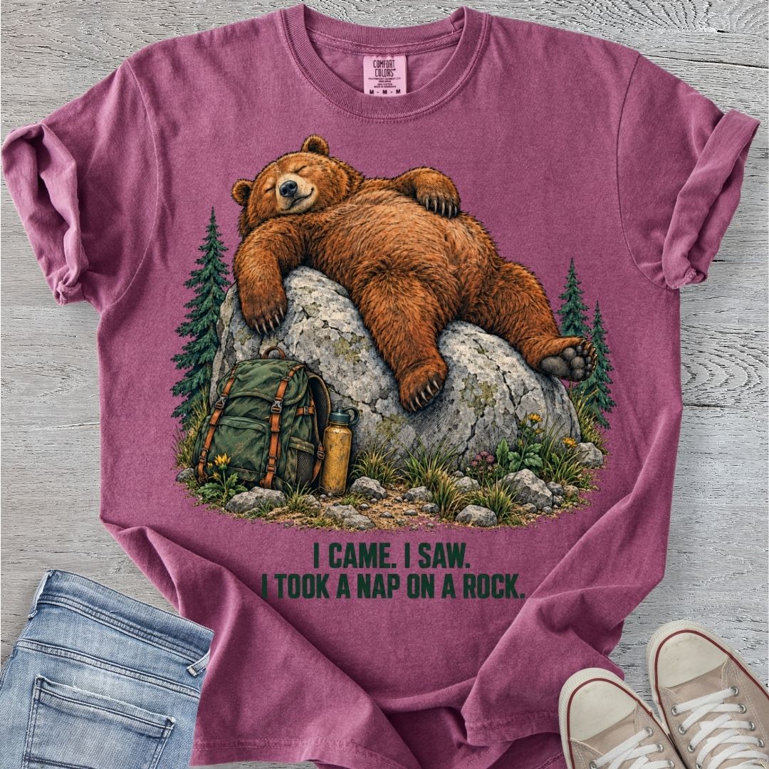 Nap on a Rock Premium Tee