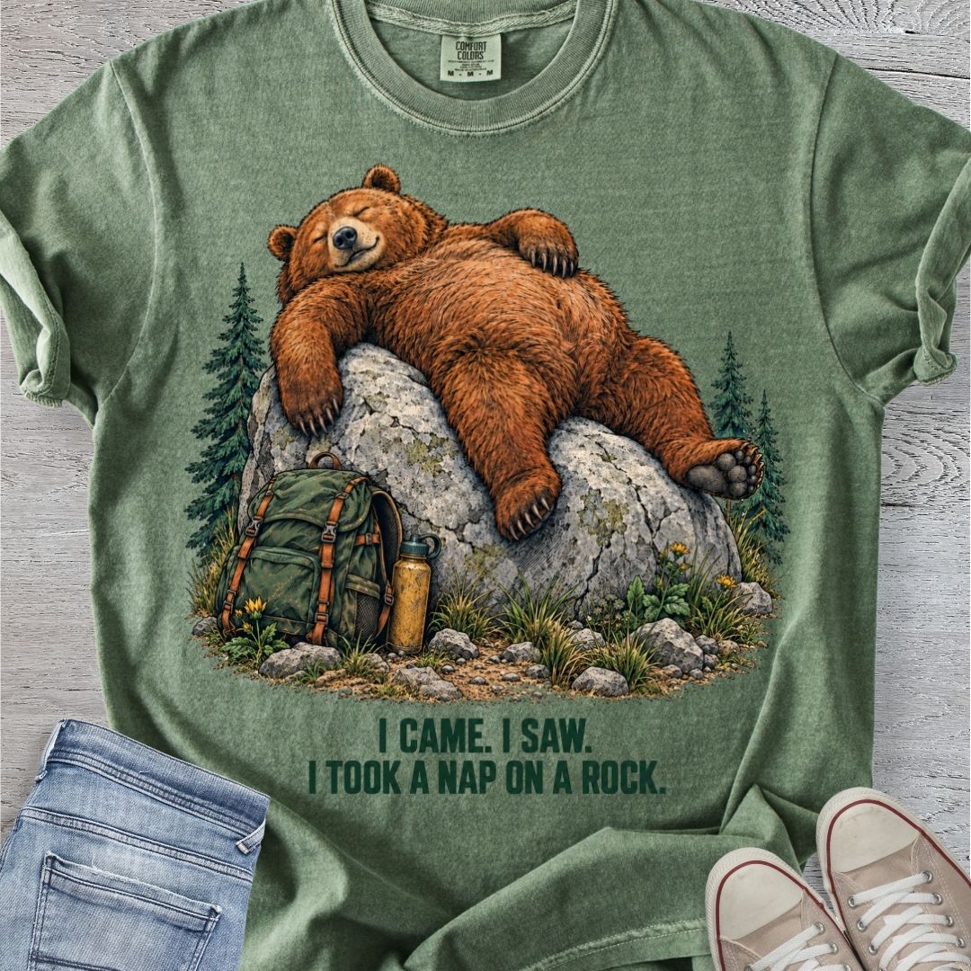 Nap on a Rock Premium Tee
