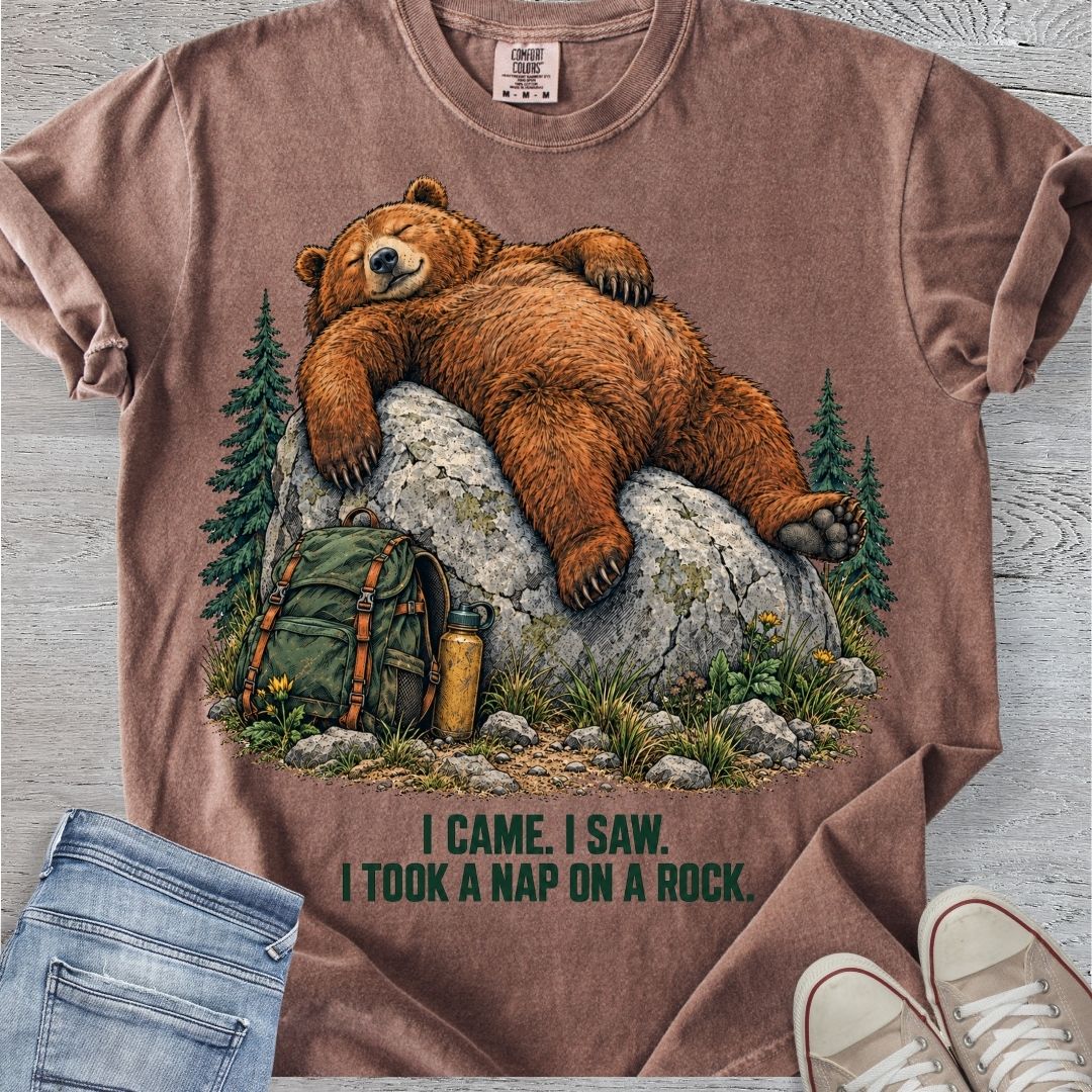 Nap on a Rock Premium Tee