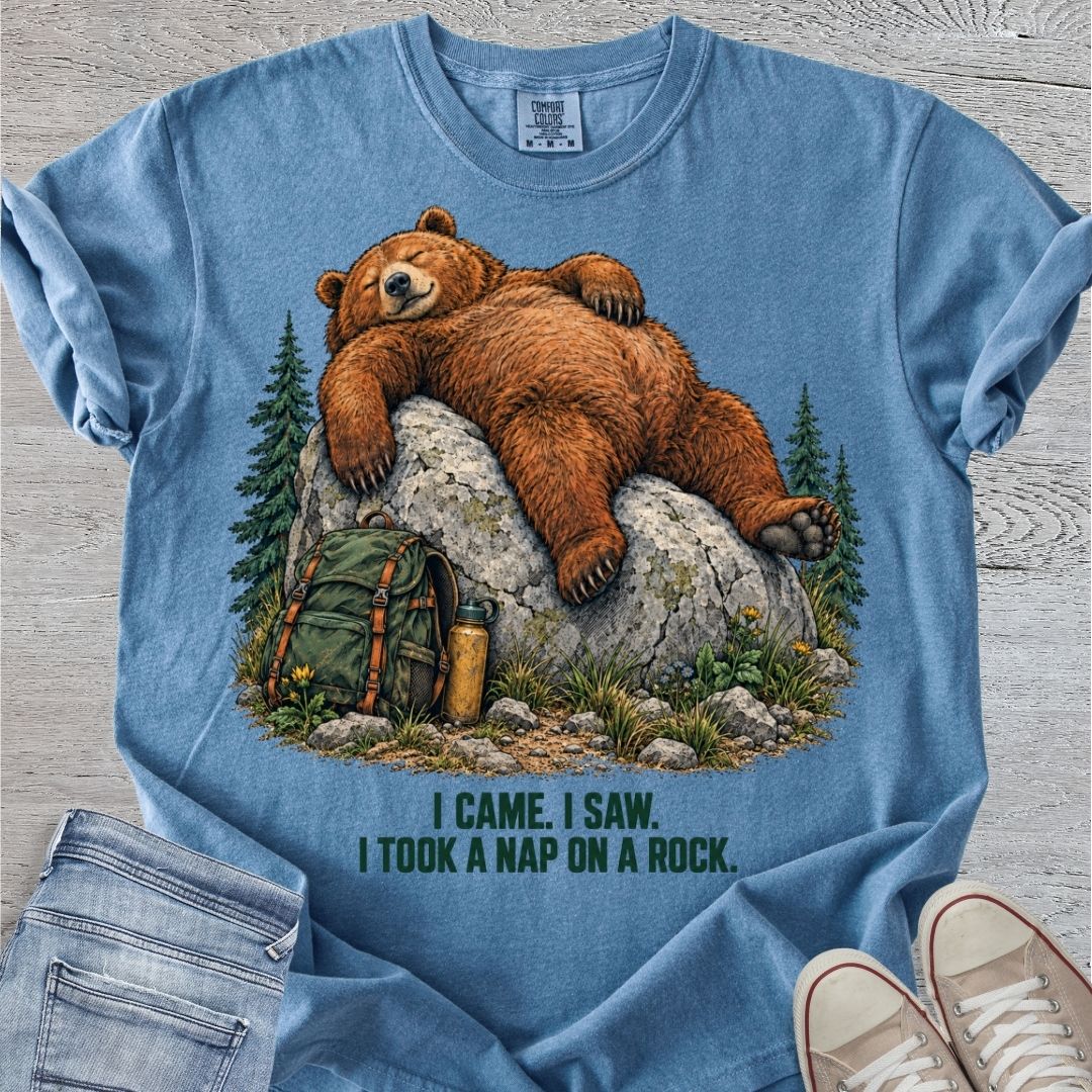 Nap on a Rock Premium Tee