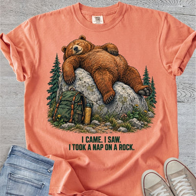Nap on a Rock Premium Tee