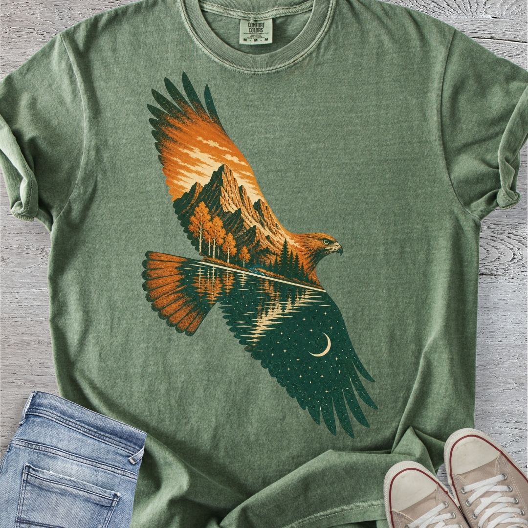 Raptor In Flight Premium Tee