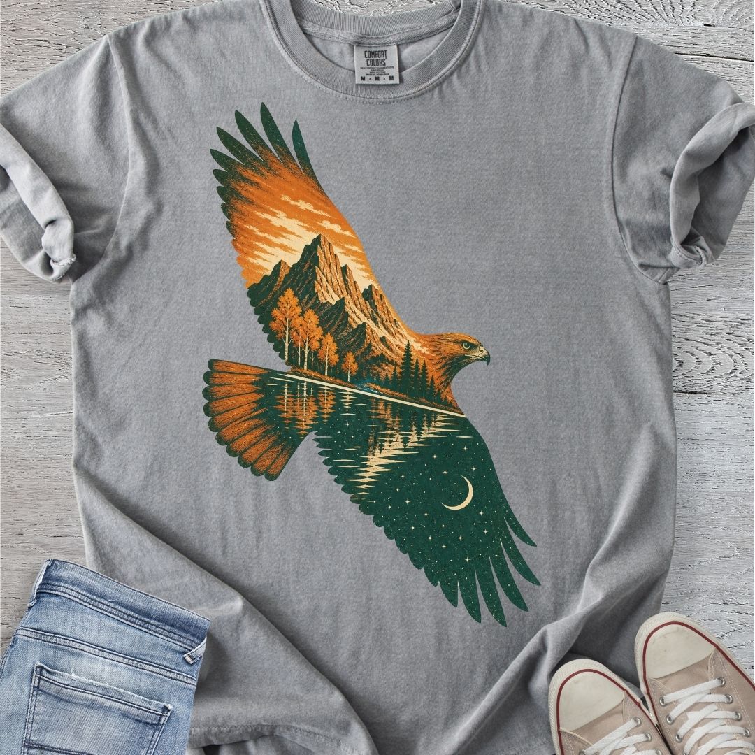 Raptor In Flight Premium Tee
