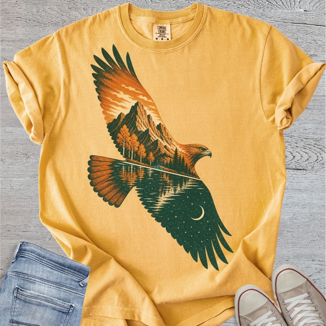 Raptor In Flight Premium Tee