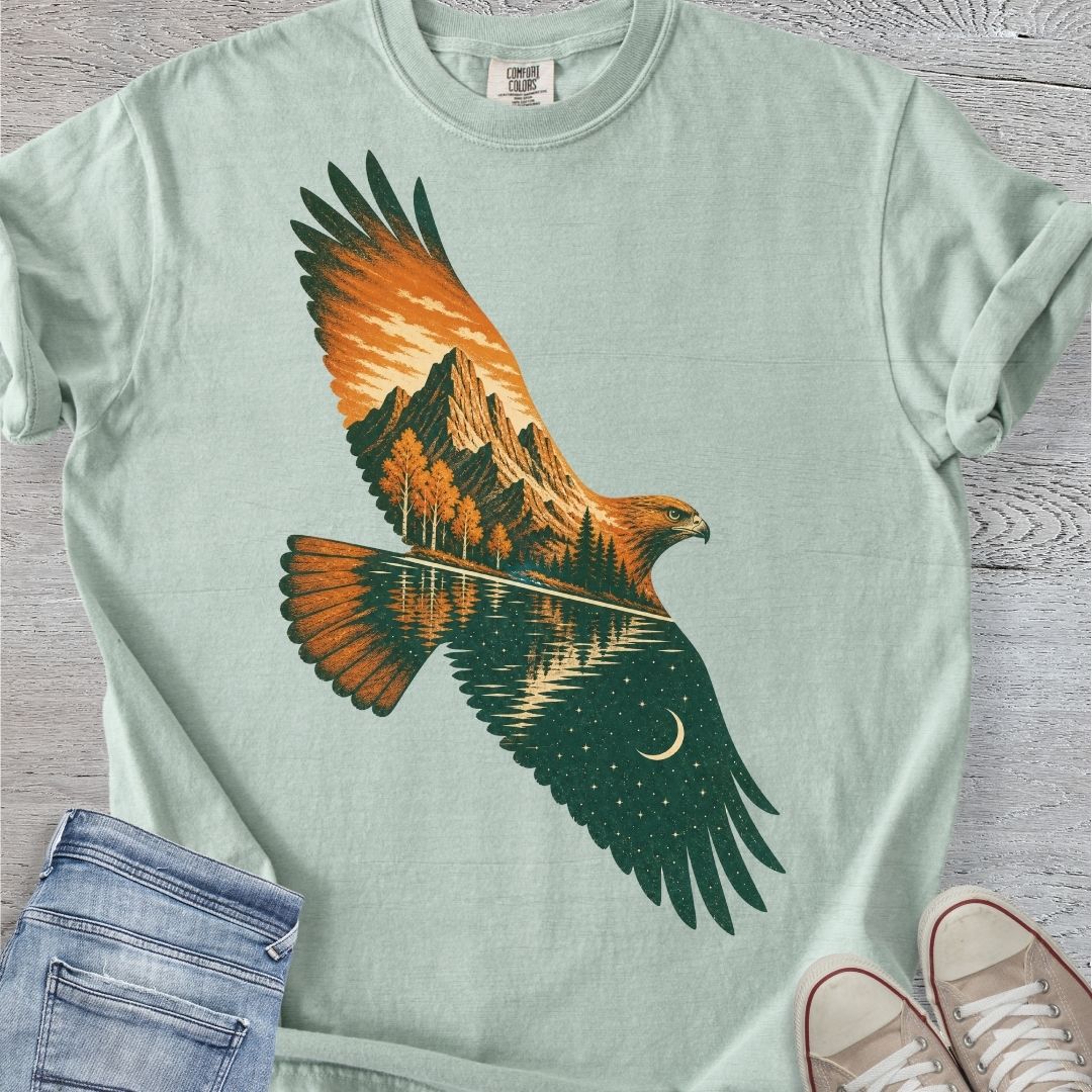 Raptor In Flight Premium Tee