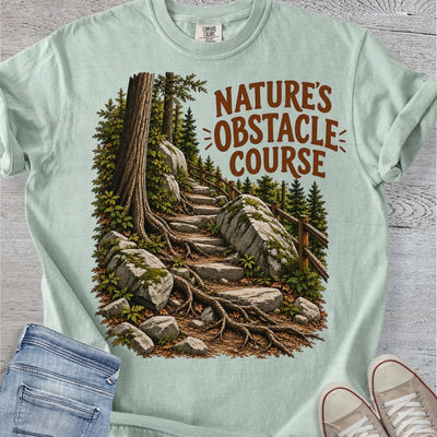Nature's Obstacle Course Premium Tee