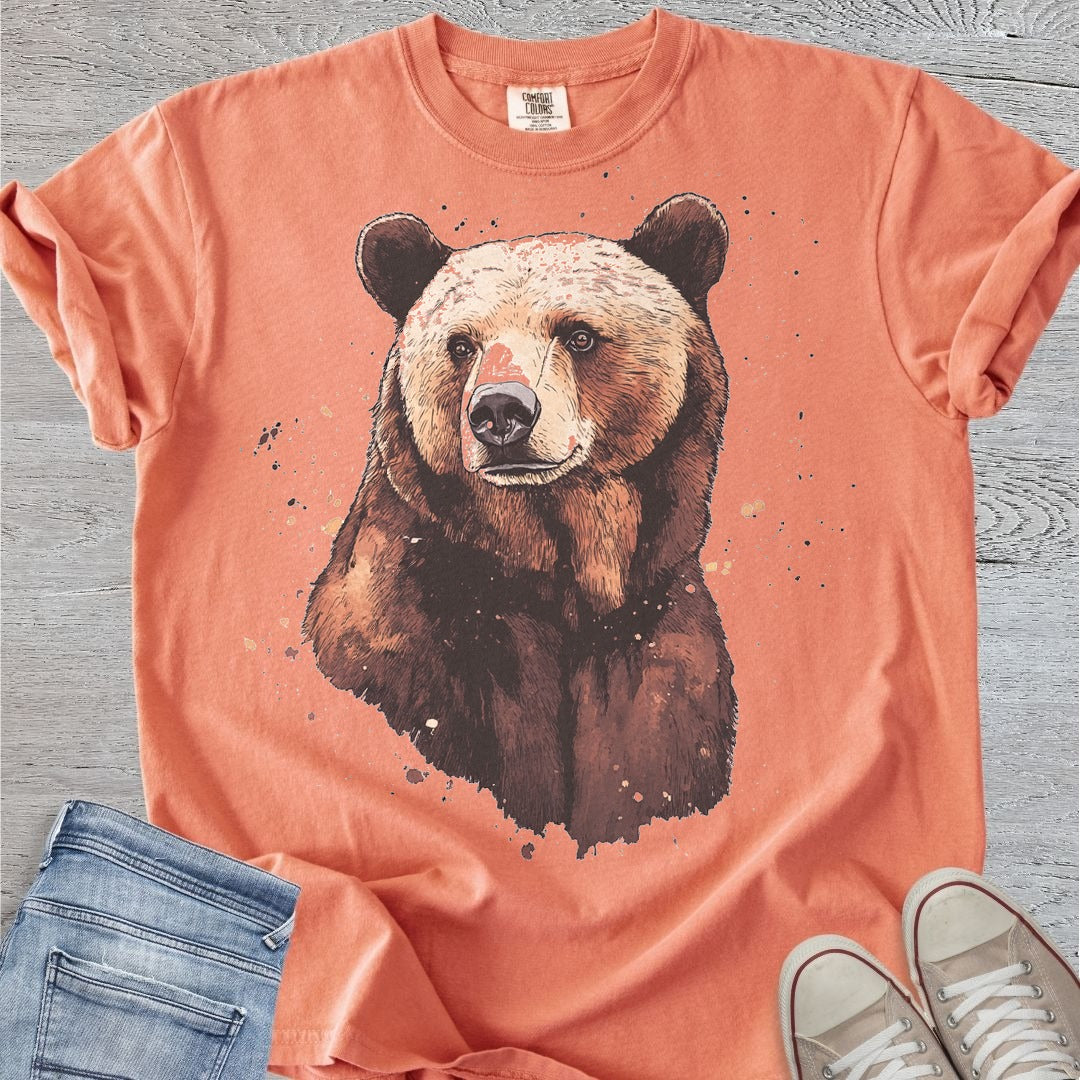 Grizzly Portrait Premium Tee