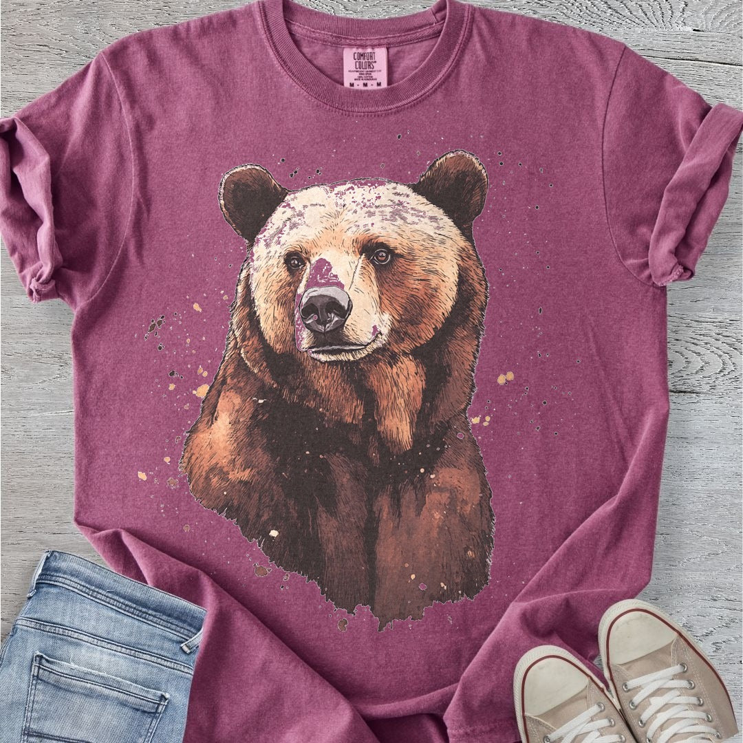 Grizzly Portrait Premium Tee