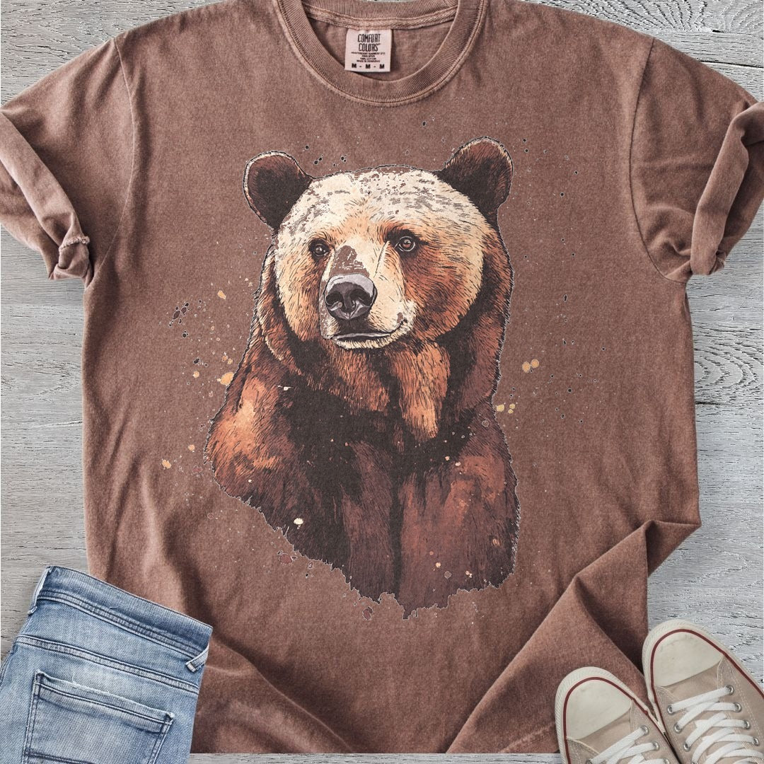 Grizzly Portrait Premium Tee
