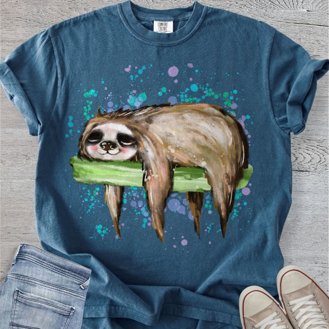 Sleepy Sloth Premium Tee