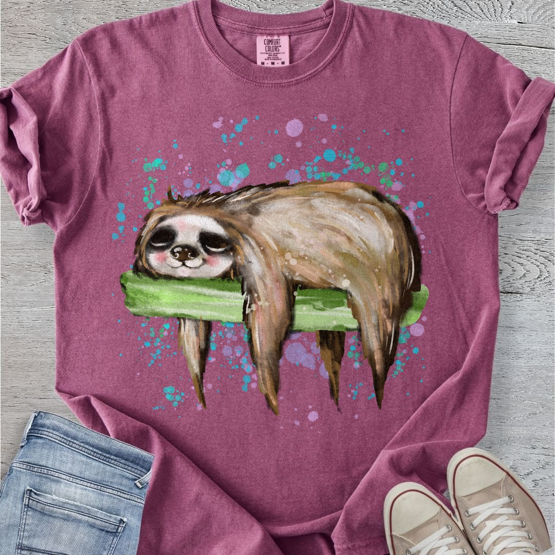 Sleepy Sloth Premium Tee
