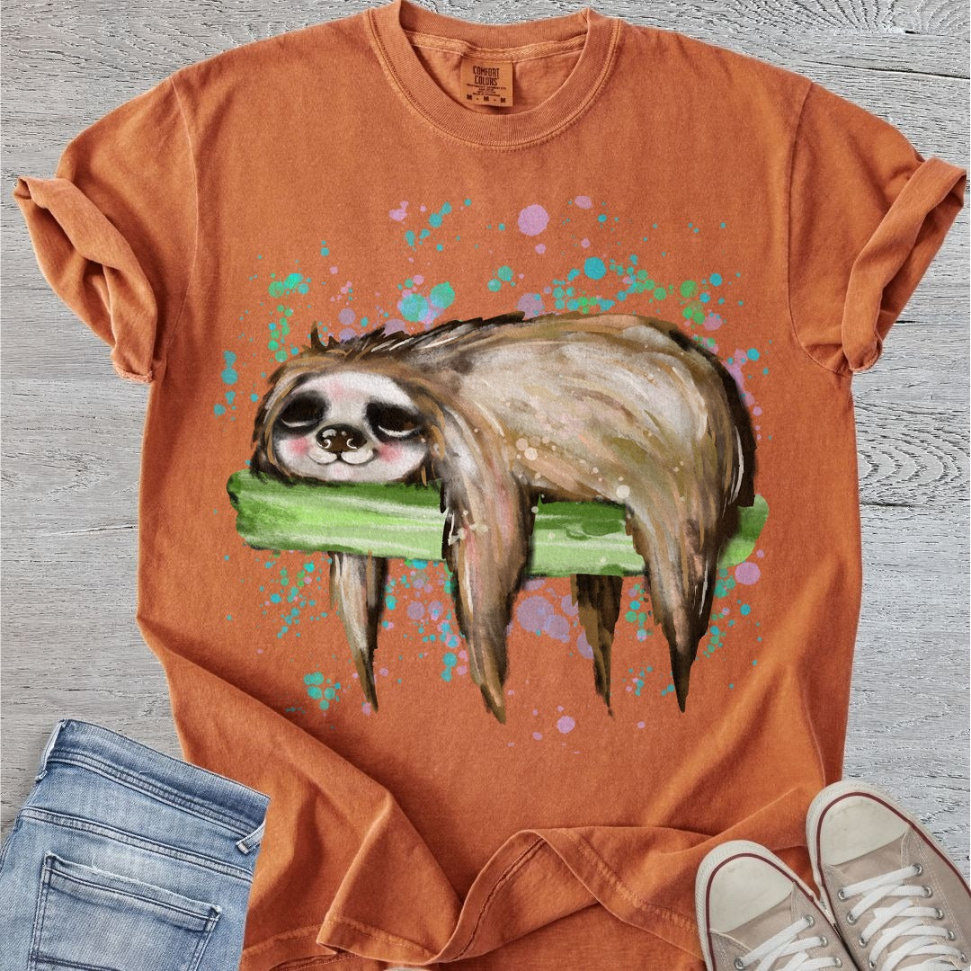 Sleepy Sloth Premium Tee