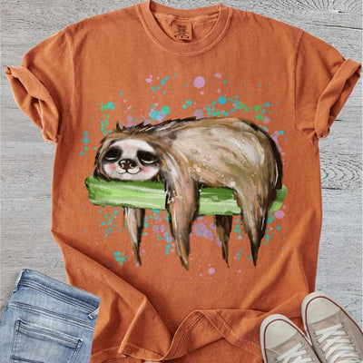 Sleepy Sloth Premium Tee