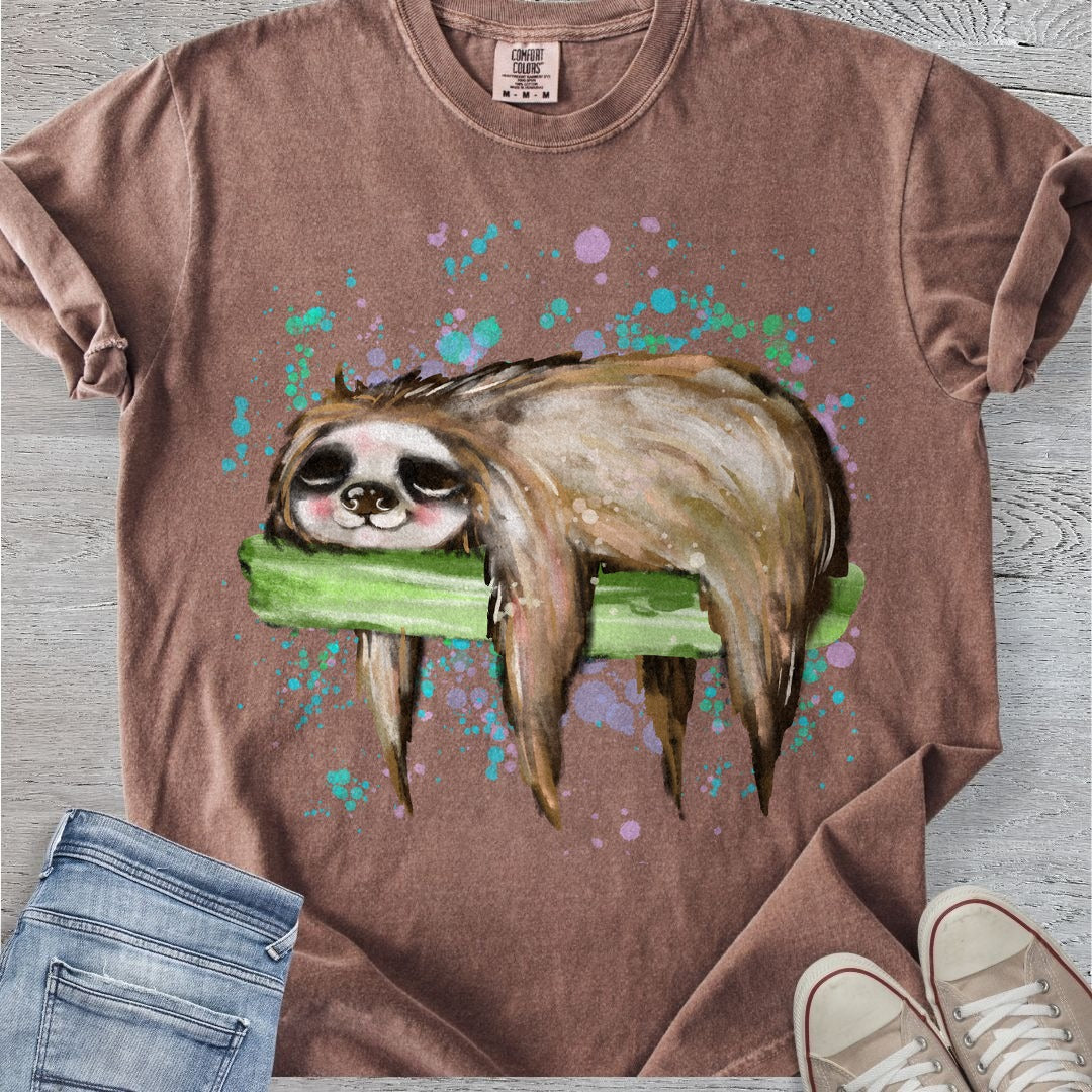 Sleepy Sloth Premium Tee