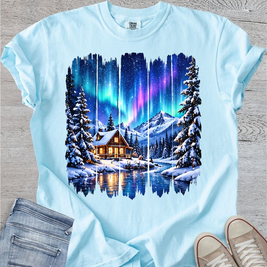 Winter Borealis Premium Tee