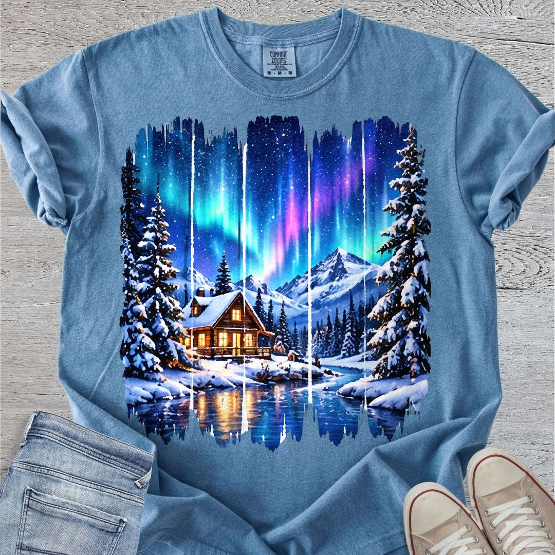 Winter Borealis Premium Tee