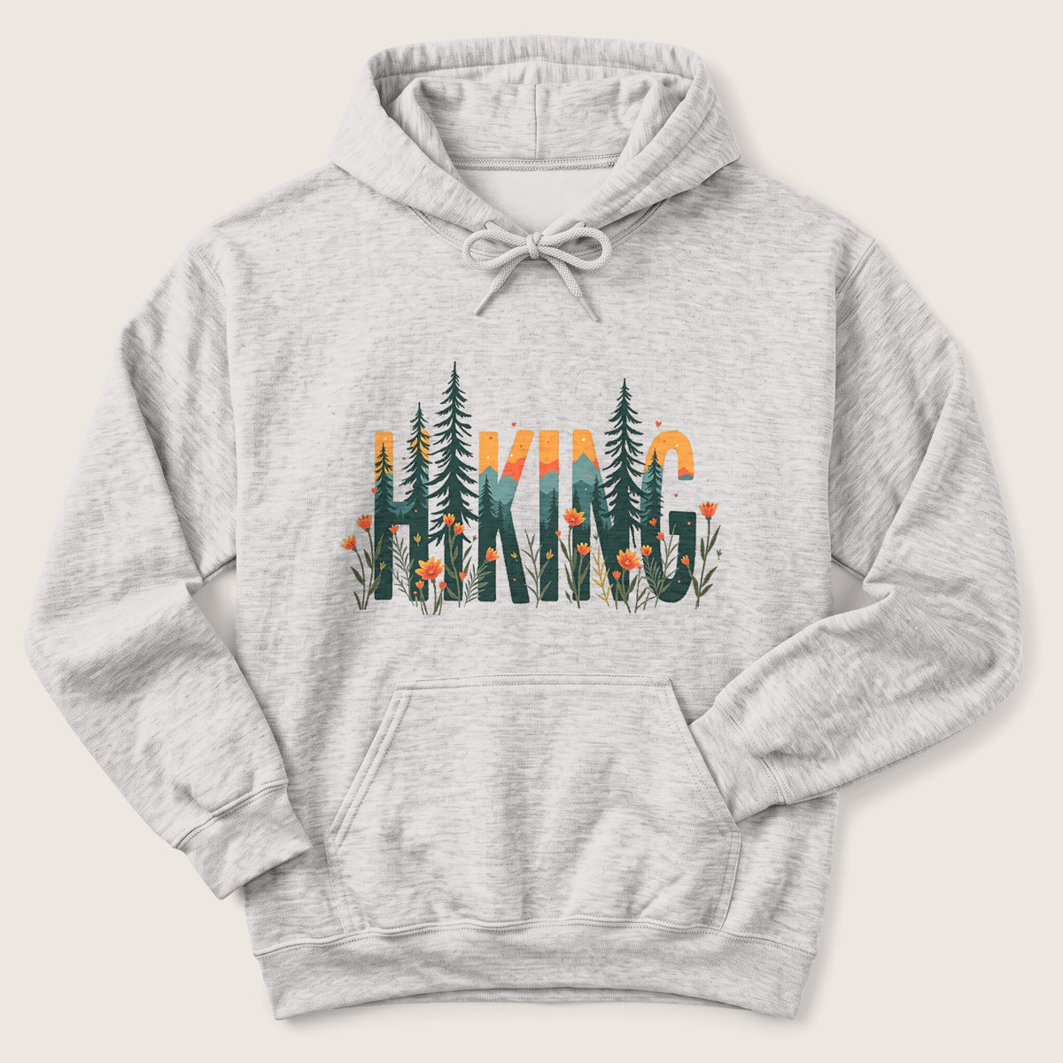 Nature Typography Hoodie