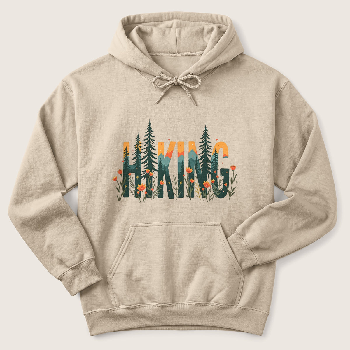 Nature Typography Hoodie