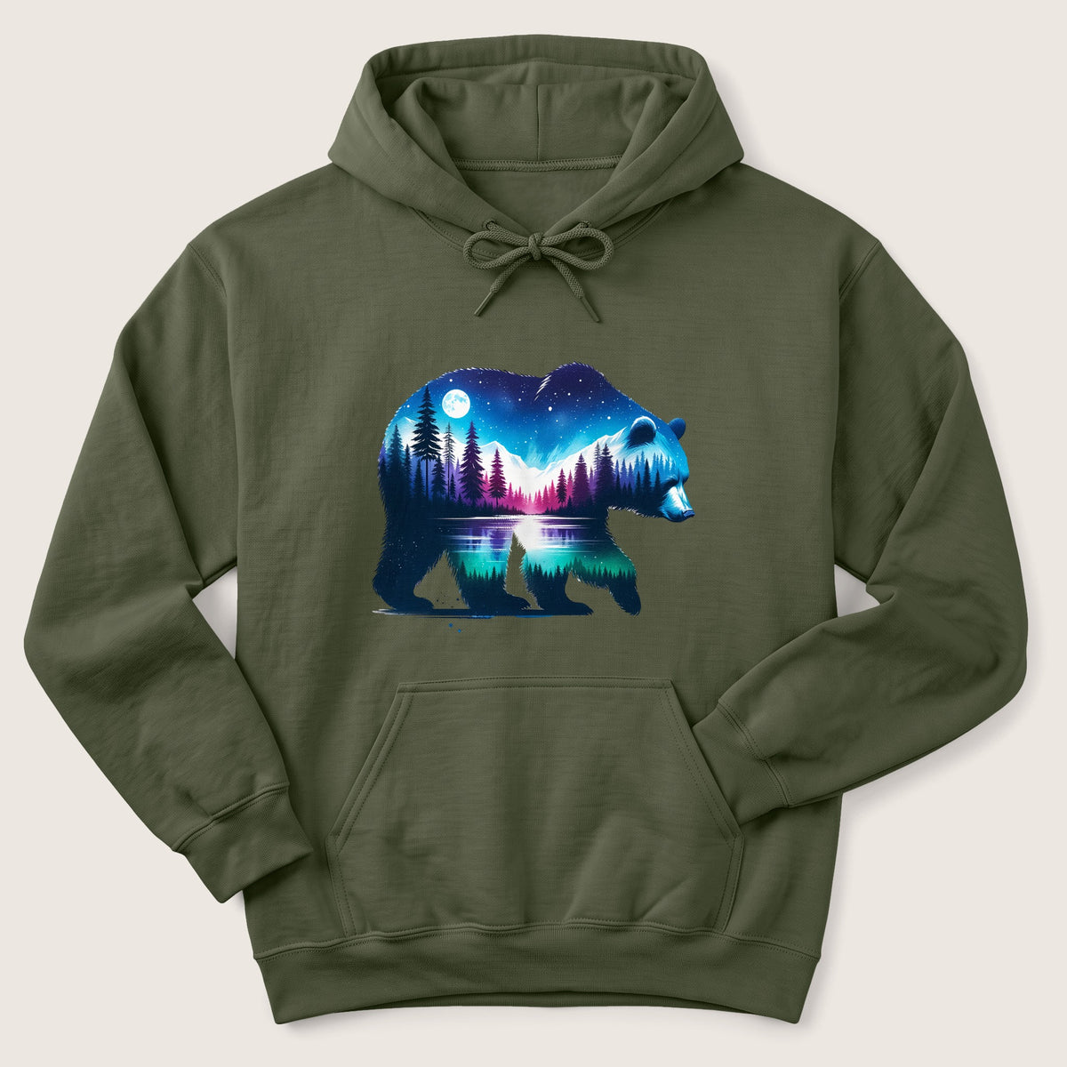 Moonlit Bear Hoodie