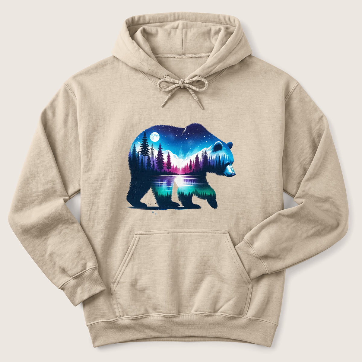 Moonlit Bear Hoodie