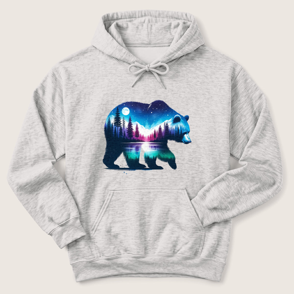 Moonlit Bear Hoodie