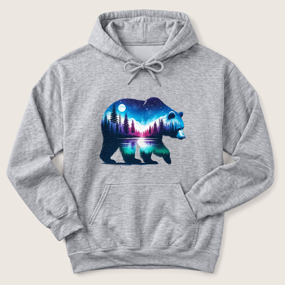 Moonlit Bear Hoodie