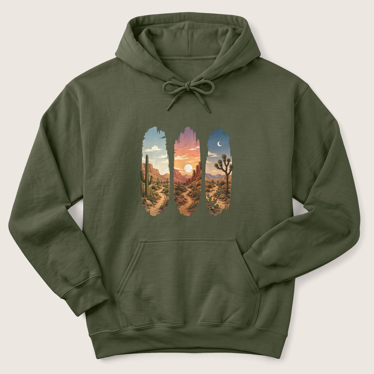 Desert Brushstrokes Hoodie