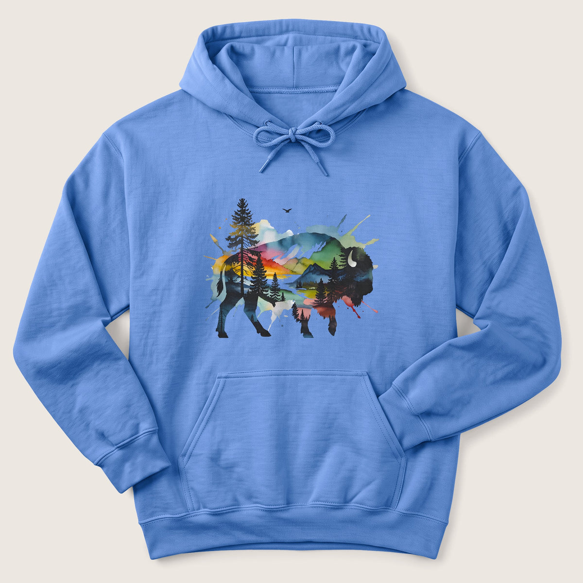Mystical Bison Hoodie