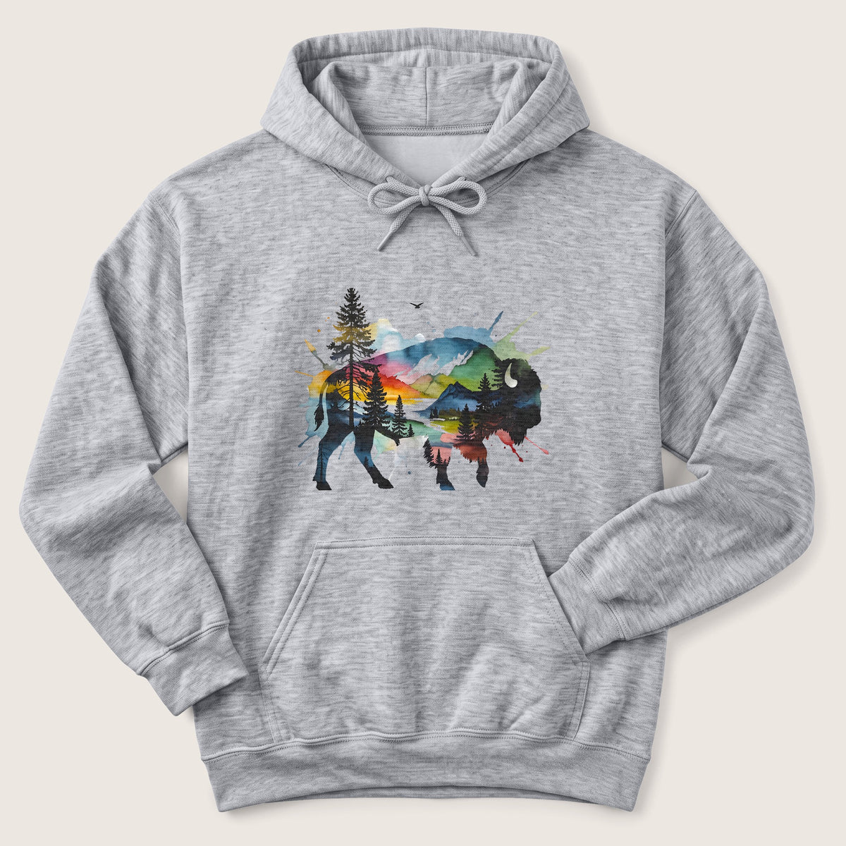 Mystical Bison Hoodie