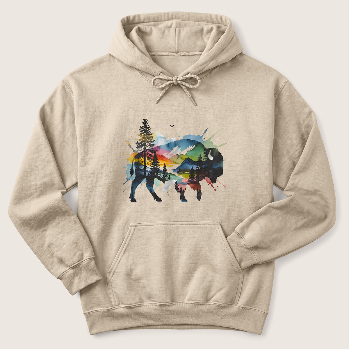 Mystical Bison Hoodie