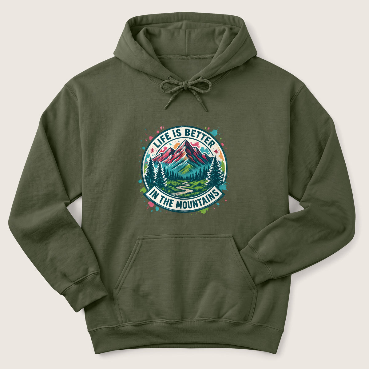 Life is Better in the Mountains Hoodie