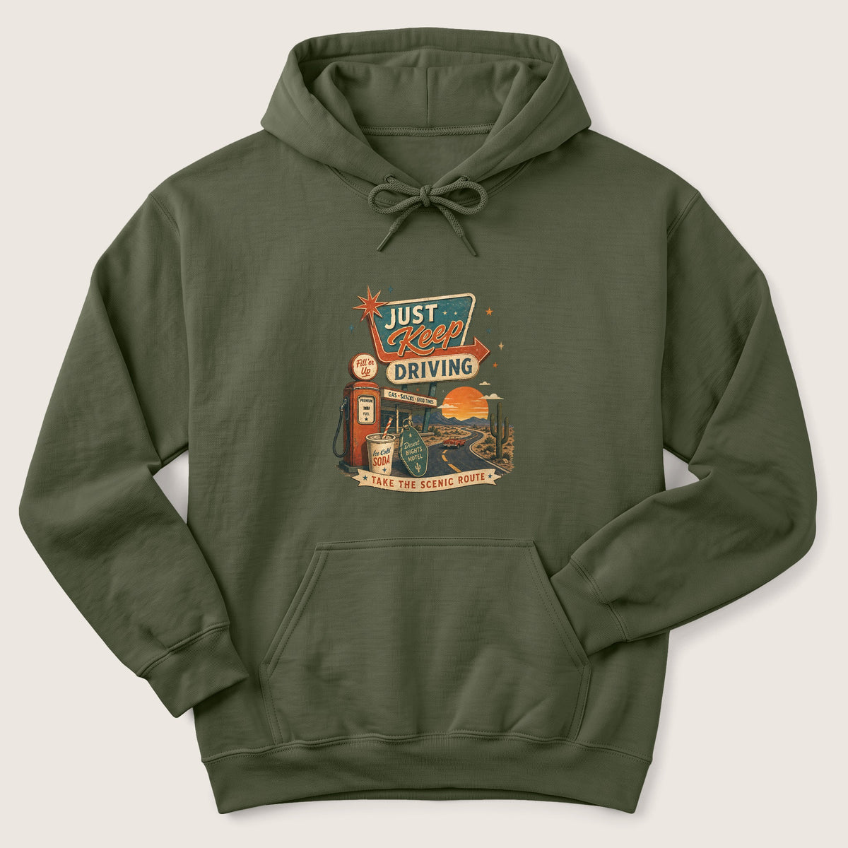 Keep Driving Hoodie