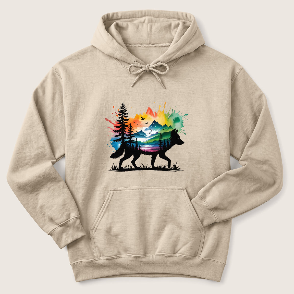 Mystical Wolf Hoodie