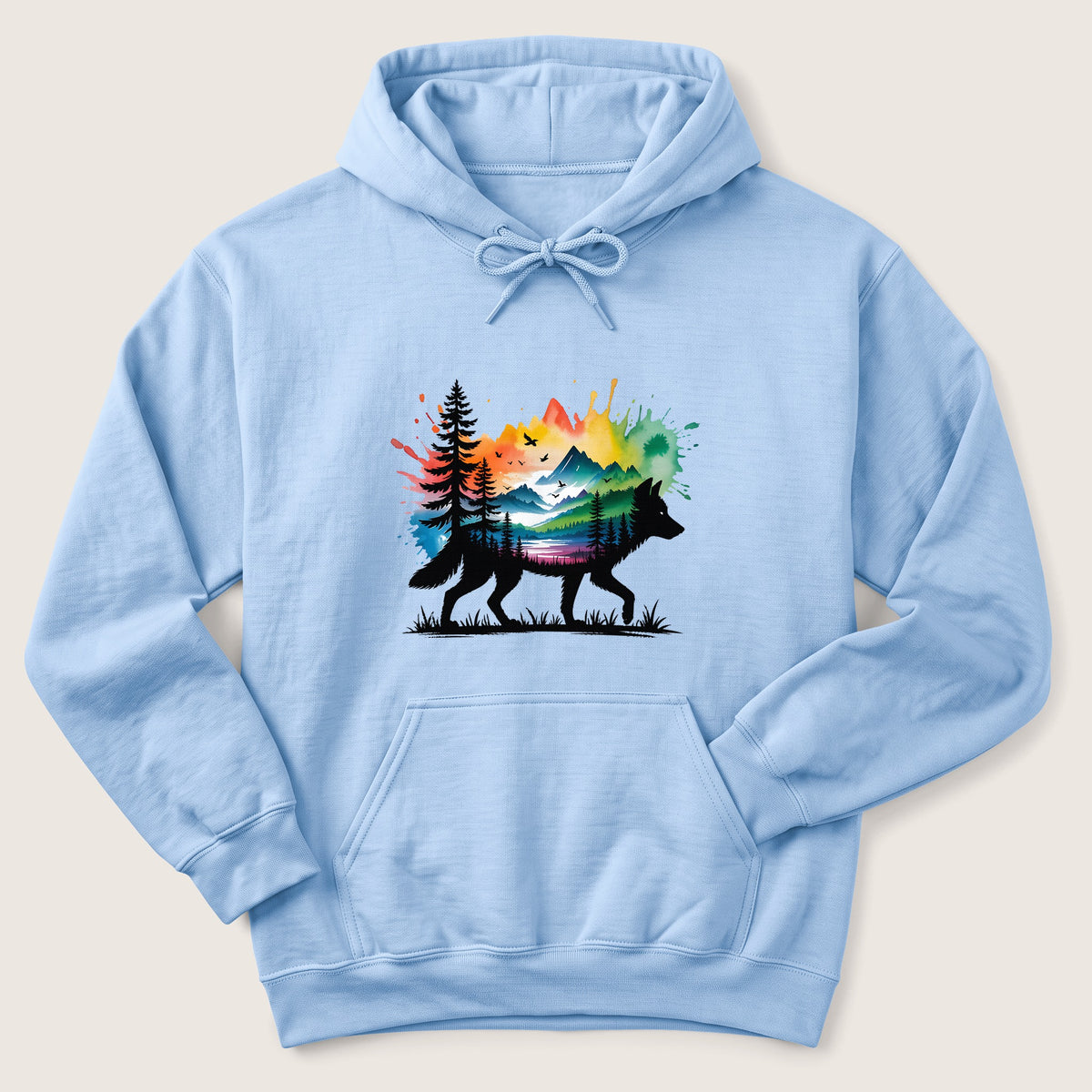 Mystical Wolf Hoodie