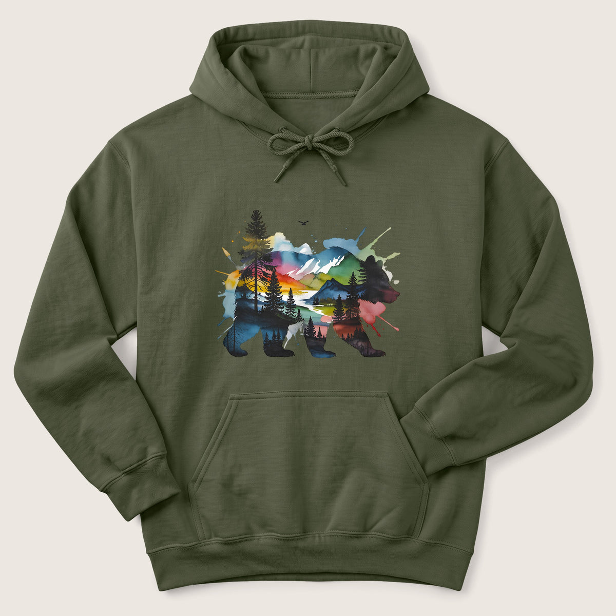 Mystical Bear Hoodie