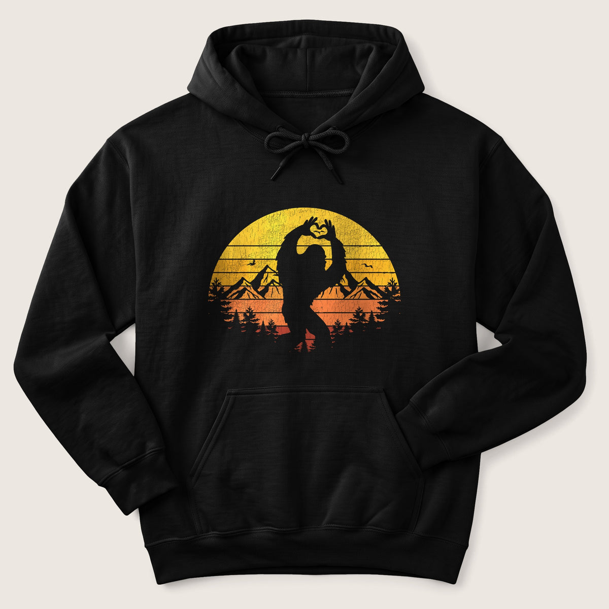 Bigfoot Sunset Hoodie